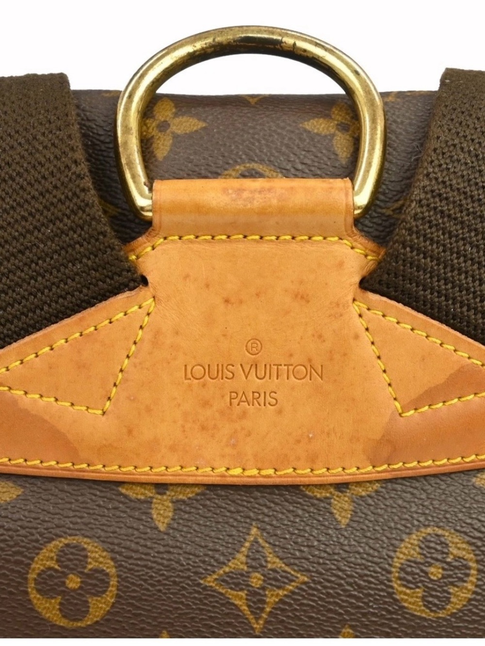 Authentic Louis Vuitton montsouris GM monogram discontinued backpack - Picture 8 of 13